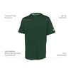 Russell Athletic Performance Two-Button Solid Jersey Dark Green M