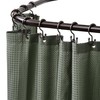 Utopia Alley Rustproof Wall Mounted Aluminum D-shape Shower Rod With