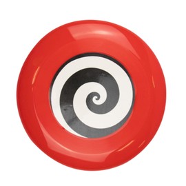 Lizzy Frisbee Flying Disc Easy to hold Outdoor Sports & Games for Kids and adults Suitable for all Levels of Play, Long and Stable Flights (Red)