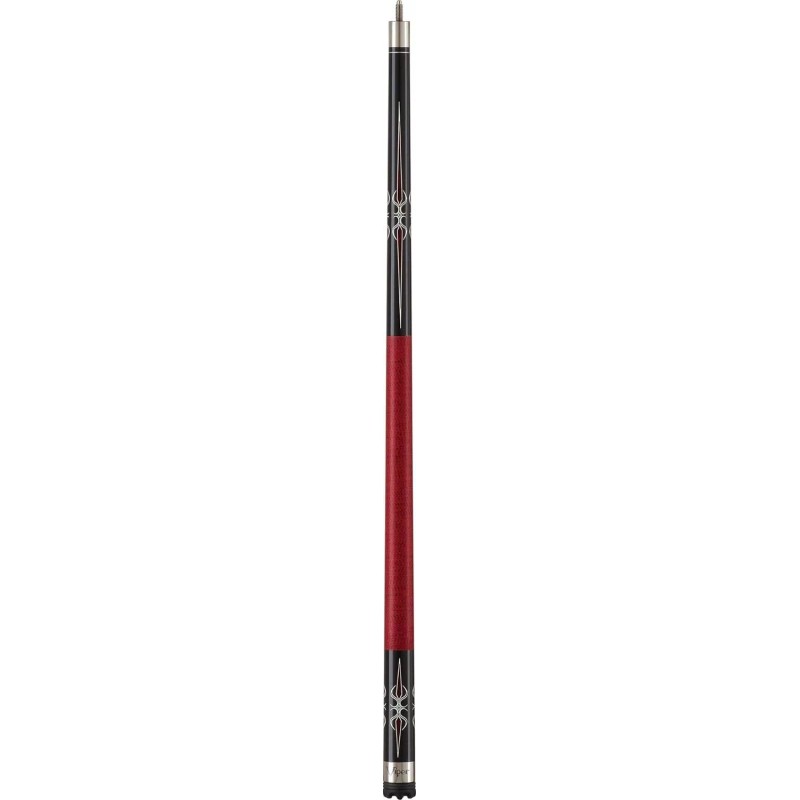 Viper Sinister Red and Black Wrap Billiard/Pool Cue Stick -