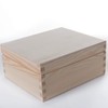Wooden Decorative Box with 4 Compartments | 18 x 15.5