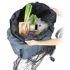 FINO FN-RE-01 Electric Assist Bicycle Basket Cover, Rear Use, Khaki