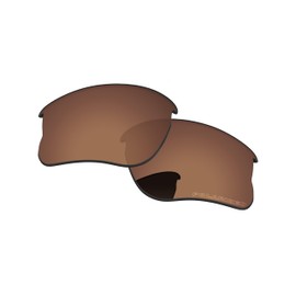 PapaViva Replacement Lenses for Oakley Half Jacket XLJ 63mm Sunglass Copper Brown Polarized