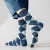 MAGIARTE Mens Crew Socks Pure Cotton Moisture Wicking Breathable Dress