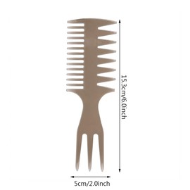 Wide Teeth Comb, Wet Hair Comb Styling Set, Men Anti Static Hair Brush Hairdressing Tool, Professional Hair Styling Tools Barber Hairstylist Accessories(NO.3 Insert comb)