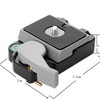 RGBS Camera 323 Quick Release Plate Clamp with 1/4'' to