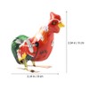 Alipis Pack of 4 Vintage Tin Toy Wind Up Chicken