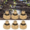 20Pcs Brass Atomizing Nozzle Gardening Misting Spraying Tool Set 0.3mm