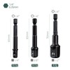 VitalBloom Socket Adapter Set Conversion Impact Socket Bit 0.25 inch