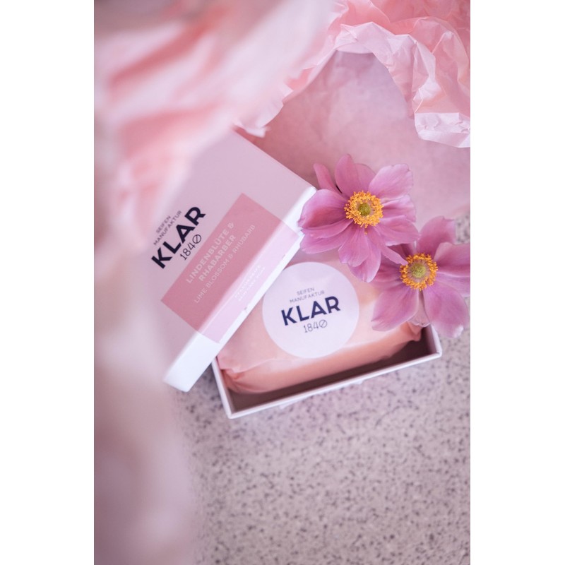 Klar's Exclusive Soap Lime Blossom & Rhubarb 135 g