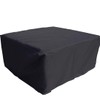 J&C - Funda impermeable para muebles de patio, 135x135x75cm(53x53x29in)