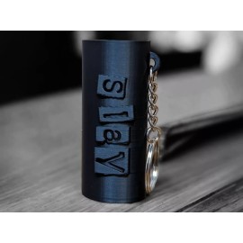 Lighter Case - BIC Lighter Sleeve - Slay -Black - 3D Printed