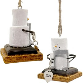 S'Mores Musical Note Ornament 2024 Music Note Christmas Ornaments for Singer, Music Teacher Ornament, Piano Teacher Ornament, Drummer Ornament for Christmas Tree, Desk, Shelf