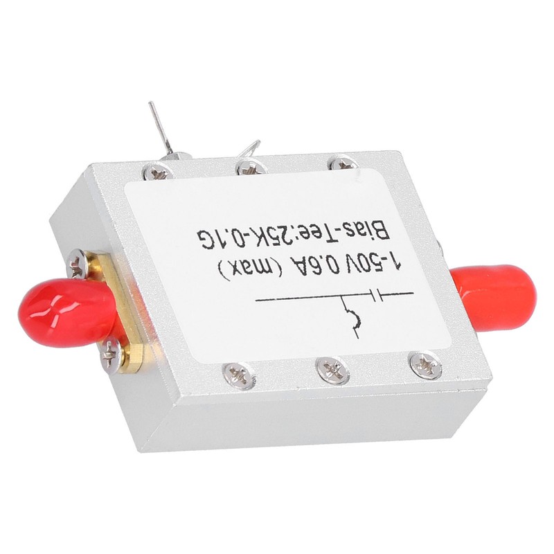 RF Isolated Capacitor Bias Tee Blocker Electronic Components 25K‑100MHz DC