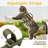 nanappice Tactical Cat Harness for Walking, Adjustable Escape Proof Pet