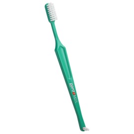 Paro M27L Toothbrush #738 | Small Brush Head Toothbrush with Medium Bristles and Exchangeable Inter Space F (12 Pack Multi-Color)