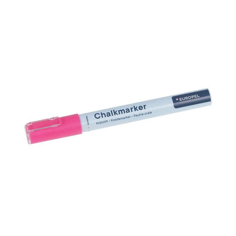 Europel Chalk Marker 3 mm Mixed Colours PVC Case Pack