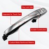 Hsbhlsnx Front Driver Side Exterior Door Handle with Keyhole for