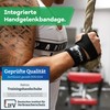 NetroxSports® Training Gloves with Wrist Bandage for Strength Training, Bodybuilding