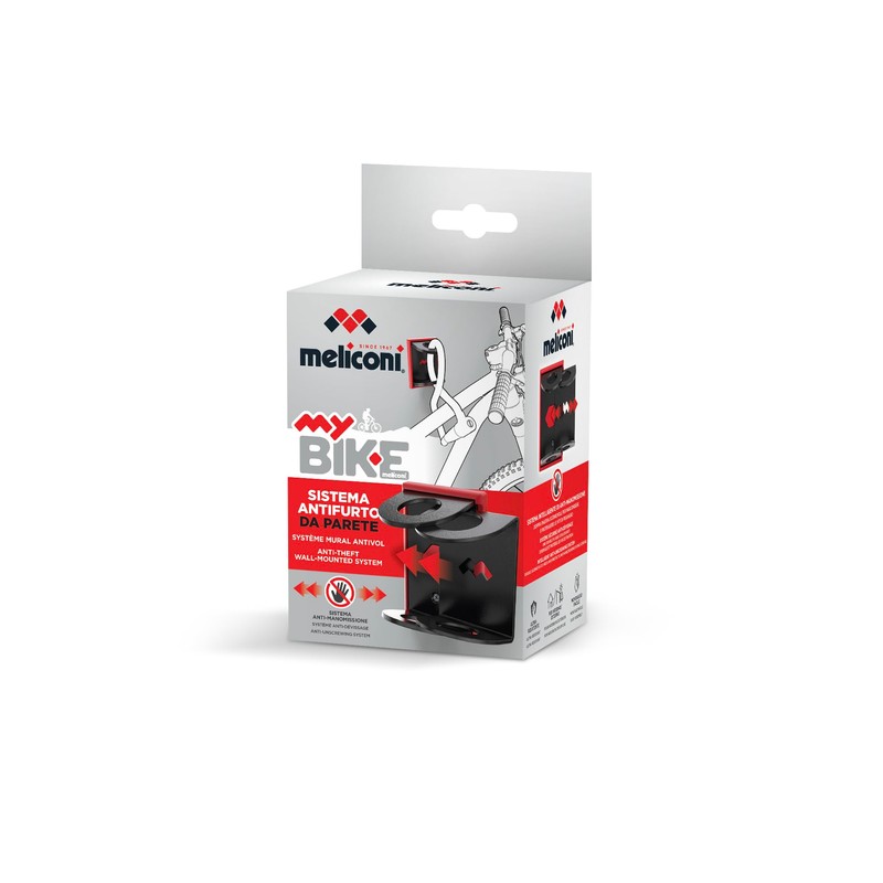 Meliconi MyBike Wall Anti-Theft Device Easy to Install Anti-Theft System