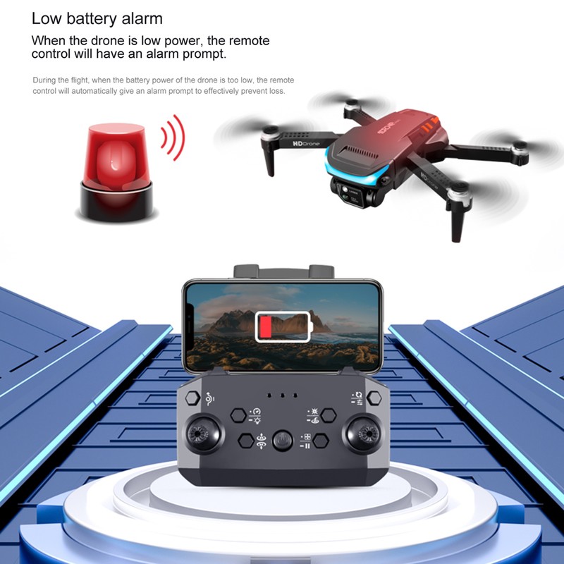Remote Control Drone with Camera 4K Dual Camera 3-Sided Obstacle