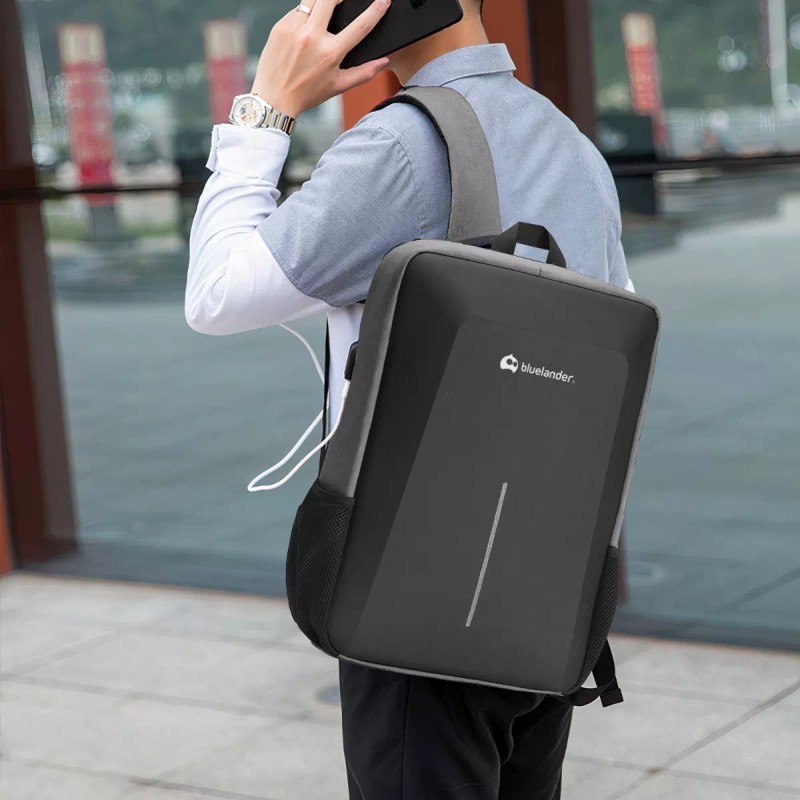 Bluelander Mochila Antirrobo De Gran Capacidad Cargador Usb Impermeable