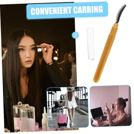 FOMIYES Pcs Eye Lash Brushes Protective Cover Spoolie Brushes for Mascara Travel Makeup Tool