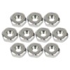 QHALEN Replacement 10Pcs Bar Nuts for STIHL Chainsaw MS170 MS180