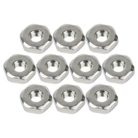 QHALEN Replacement 10Pcs Bar Nuts for STIHL Chainsaw MS170 MS180 MS230 MS250 MS380 MS381 017 018 023 025