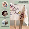 Maison d'Hermine Equinoxe, Beige 100% Cotton Tablecloth for the Kitchen,