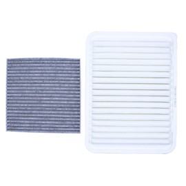 ApplianPar Engine Air Filter and Cabin Air Filter Kit for Toyota Tacoma 4Cyl 2005-2022 Replace 88508-01010