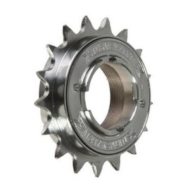 Sun Race 22 Teeth Free Wheel for Chain - Chrome, 1/2 x 3/32 Inch