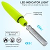 QualyQualy 4PCS Lighted Slip Bobbers Fishing Floats Glow in The