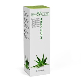 Ora Natura Maniall'Aloe Vera Cream Intense Hydration for Cracked Hands Against the Formation of Dark Spots and Small Wrinkles. 75 ml