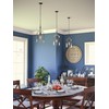 Kenroy Home 91831ORB Capri 1 Light Mini Pendant with Blackened
