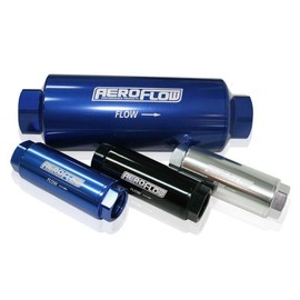 Aeroflow AF66-2042 Pro Filter 60 Micron Blue Female -8 orb 1.25"x3.5"