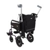 Days Wheelchair Bag with Crutch Pocket, 27L, Black