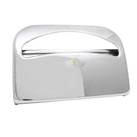 Thunder Group CRTSCD3812 Toilet Seat Cover Dispenser, Half fold, 16" x 11-1/2" x 3", Chrome
