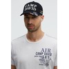 Camp David Men's Base Cap Stone Washed with Logo Embroidery