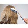 Ergonomic Hair Brush with Shape Handle Extended Handle for People