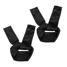 BIUDECO 2pcs Satin Wig Grip Headbands Non Hair Wraps for Women Stylish Scarf Band for Wig Hat Hair Accessories for Indoor Outdoor Activities Classic Color Design