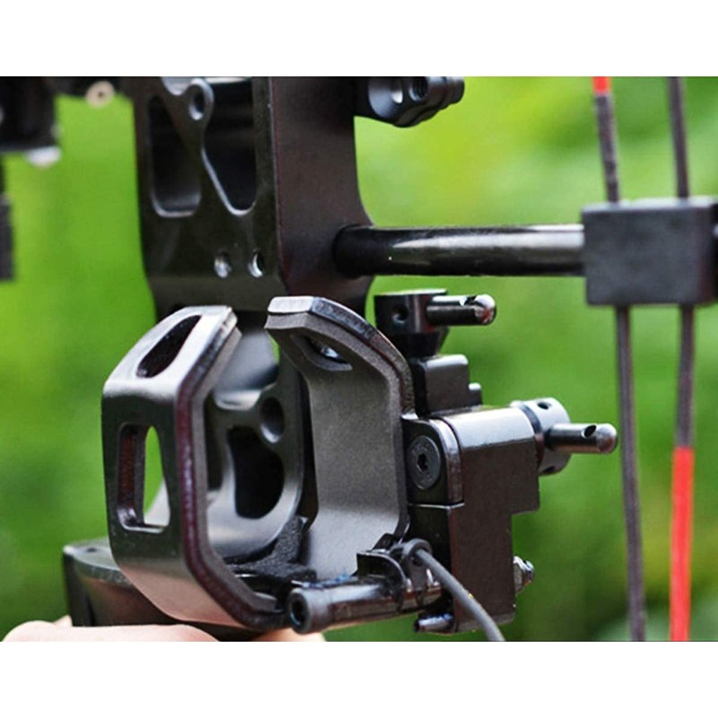 ANCLLO Drop Away Micro Arrow Archery Rest Black Full Containment