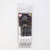 5 Rainbow Dust Double-Ended Food Art Edible Ink Pens
