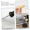 ORFOFE 1set DIY Window Screen Repair Kit Mesh Screen Spline