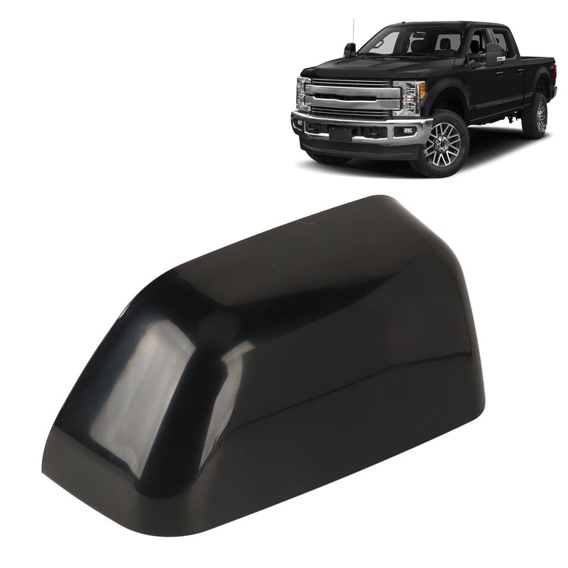 Mirror Cover Cap Black Exterior Rearview Side Mirror Housing for