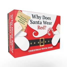 Why Does Santa Wear Red? Christmas Trivia Game: "Unwrap" 400 Christmas-Themed Questions