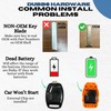 2 Pack USA-Made Honda Key Fob Shell | Crack-Resistant &