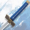 Grimmjow Zanpakuto Sword | 27" Stainless Steel Blade | Blue