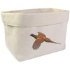Azeeda Large 'Flying Pheasant' Canvas Organiser/Storage Bag (OR00020299)