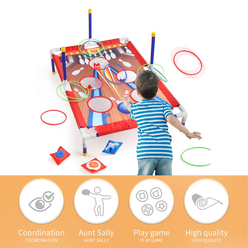 Bean Bag Tossing Game Portable Parent Child Interaction Sports Cornhole